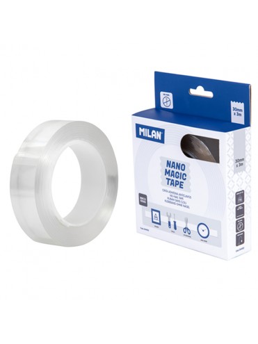 ΤΑΙΝΙΑ GEL 2ΠΛΗΣ ΟΨΗΣ NANO MAGIC TAPE 30MM X 3M MILAN