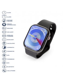 SMART WATCH SPORTOWY BLUETOOTH , NFC, ΜΑΥΡΟ PLATINET