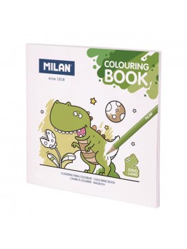 COLOURING BOOK DINO LAND MILAN