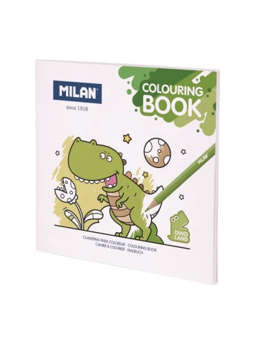 COLOURING BOOK DINO LAND MILAN