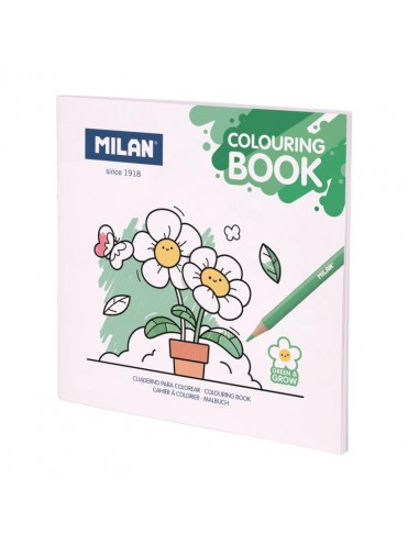 COLOURING BOOK GREEN AND GROW MILAN