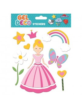 GEL STICKERS 13X17CM 320519 GLOBAL GIFT